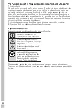 Предварительный просмотр 44 страницы Grundig 7134146000 User Manual