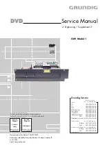 Grundig 720100279200 Service Manual preview