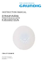 Предварительный просмотр 1 страницы Grundig 871125208195 Instruction Manual