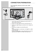 Предварительный просмотр 4 страницы Grundig AMIRA 17 Manual