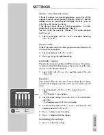 Preview for 11 page of Grundig AMIRA 26 Manual