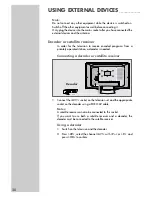 Preview for 20 page of Grundig AMIRA 26 Manual