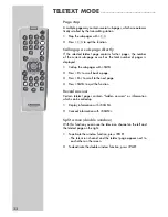 Предварительный просмотр 22 страницы Grundig APOLLO 42 PW 110-7510 TOP User Manual