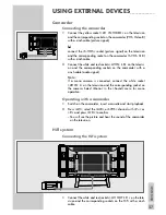 Предварительный просмотр 27 страницы Grundig APOLLO 42 PW 110-7510 TOP User Manual