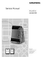 Grundig Audio sonoclock 900 Service Manual предпросмотр