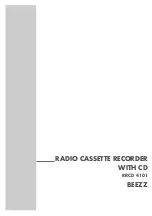 Grundig BEEZZ RRCD 4101 Manual preview