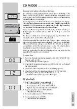 Preview for 9 page of Grundig BEEZZ RRCD 4101 Manual