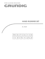 Grundig BL 5040 Instruction Manual предпросмотр