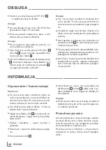 Предварительный просмотр 48 страницы Grundig BL 6280 G Instruction Manual