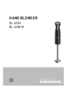 Preview for 1 page of Grundig BL 6280 (Dutch) User Manual