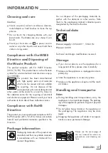 Предварительный просмотр 17 страницы Grundig BL 6860 Instruction Manual