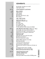 Preview for 3 page of Grundig CALIOS 1 User Manual