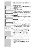 Preview for 26 page of Grundig CALIOS BS 7100 User Manual