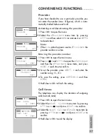 Preview for 27 page of Grundig CALIOS BS 7100 User Manual