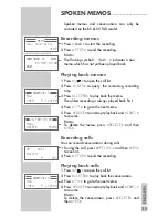 Preview for 35 page of Grundig CALIOS BS 7100 User Manual