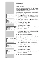 Preview for 44 page of Grundig CALIOS BS 7100 User Manual