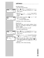 Preview for 45 page of Grundig CALIOS BS 7100 User Manual