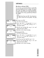 Preview for 47 page of Grundig CALIOS BS 7100 User Manual