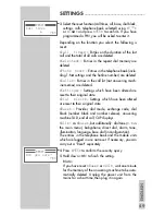 Preview for 49 page of Grundig CALIOS BS 7100 User Manual