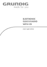 Предварительный просмотр 1 страницы Grundig CCD 5600 SPCD Manual