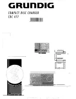 Preview for 1 page of Grundig CDC 477 Manual