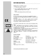 Preview for 14 page of Grundig CDP 4104 AS40 PLL Planixx User Manual