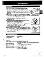 Предварительный просмотр 11 страницы Grundig CDP 75 Operating Manual