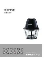 Предварительный просмотр 1 страницы Grundig CH 7280 Safety And Set-Up