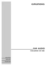 Preview for 1 page of Grundig CHALLENGE 530 DAB Manual