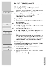 Preview for 23 page of Grundig CHALLENGE 530 DAB Manual