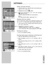 Предварительный просмотр 11 страницы Grundig CINEMO 32 Manual