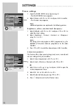 Предварительный просмотр 12 страницы Grundig CINEMO 32 Manual