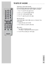 Предварительный просмотр 21 страницы Grundig CINEMO 32 Manual