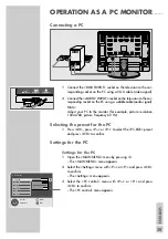 Предварительный просмотр 29 страницы Grundig CINEMO 32 Manual