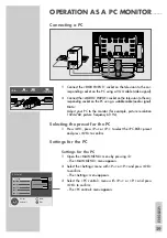 Предварительный просмотр 29 страницы Grundig CINEMO 40 Manual