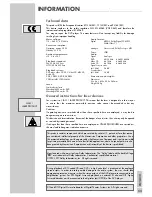 Preview for 55 page of Grundig CINIO GDP 5240 User Manual