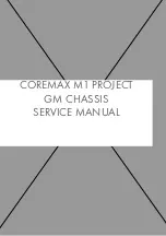 Preview for 1 page of Grundig COREMAX M1 PROJECT GM Service Manual