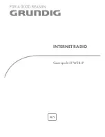 Preview for 1 page of Grundig Cosmopolit 3F WEB iP User Manual