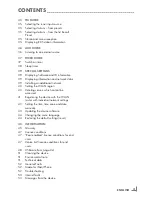 Preview for 3 page of Grundig Cosmopolit 3F WEB iP User Manual