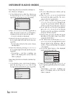 Preview for 22 page of Grundig Cosmopolit 3F WEB iP User Manual