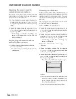 Preview for 24 page of Grundig Cosmopolit 3F WEB iP User Manual