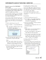 Preview for 25 page of Grundig Cosmopolit 3F WEB iP User Manual