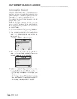 Preview for 22 page of Grundig Cosmopolit 3M WEB User Manual