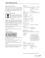 Preview for 33 page of Grundig Cosmopolit 3M WEB User Manual