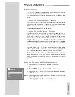 Preview for 33 page of Grundig Cosmopolit 7 WEB User Manual