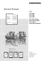 Grundig CUC 1952 Service Manual предпросмотр