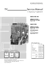 Grundig CUC 2121 Service Manual preview