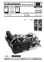 Предварительный просмотр 1 страницы Grundig CUC 6460 Service Manual