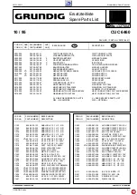 Предварительный просмотр 73 страницы Grundig CUC 6460 Service Manual