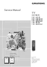 Grundig CUC 7303 FR Service Manual предпросмотр